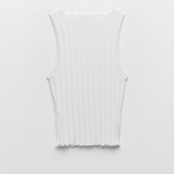 Zara - Ribbed Top - Picture 7 of 9